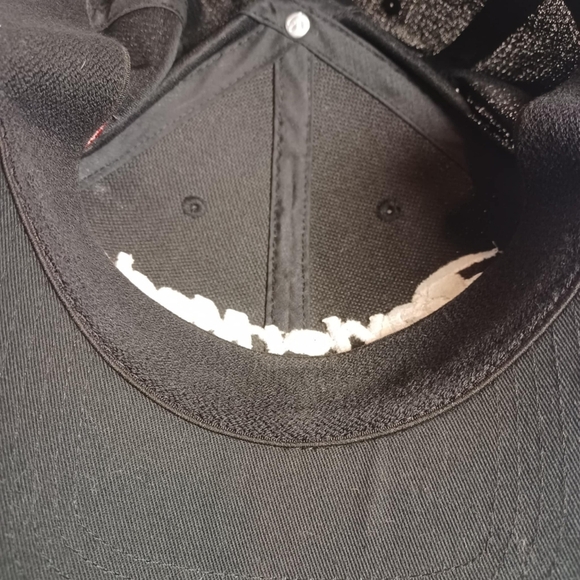 Taylormade R15 Aero‎ Runner Black Flex Fits Size S/M Golf Hat Cap Embroidered - Picture 5 of 7